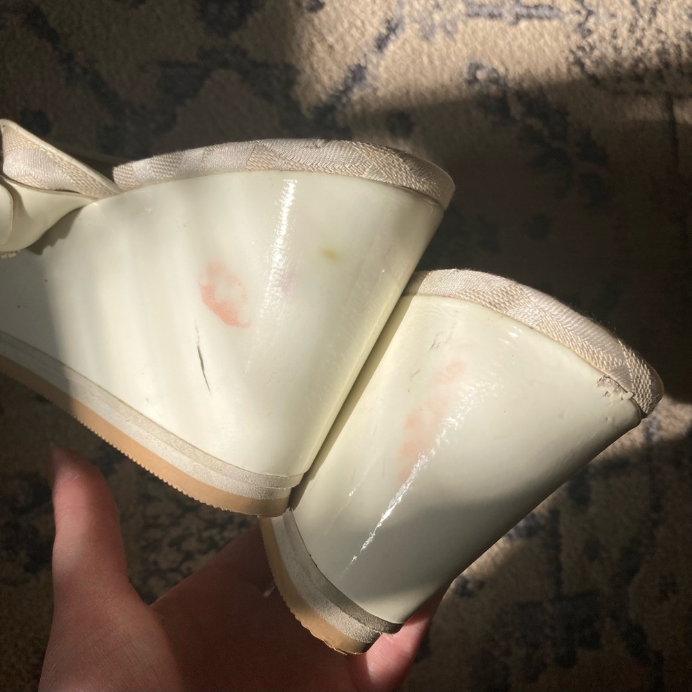🤍Vintage Y2K Coach Wedge Platform Sandals🤍 - Picture 10 of 10